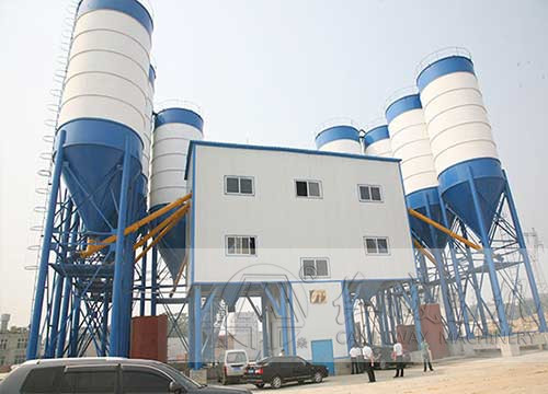 hzs120混凝土攪拌站