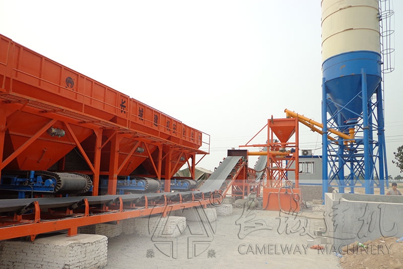 400型三斗水穩(wěn)拌合站在中鐵項(xiàng)目上合作