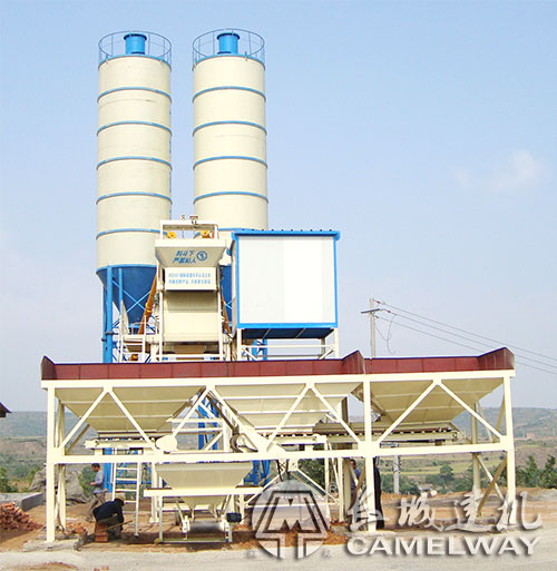 日產300方混凝土的攪拌站