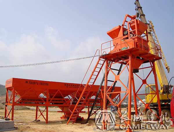 簡易型混凝土攪拌站