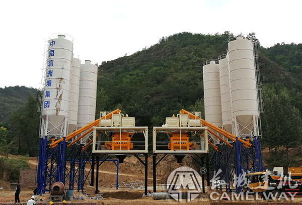 120型混凝土攪拌站