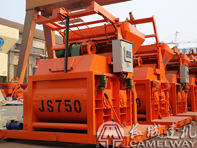 長城JS750強(qiáng)制式混凝土攪拌機(jī)出料量
