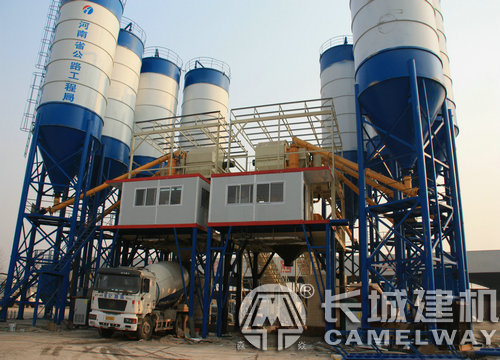 240攪拌站兩條生產(chǎn)線配置