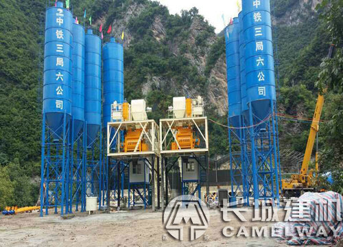 雙主機90攪拌站價格