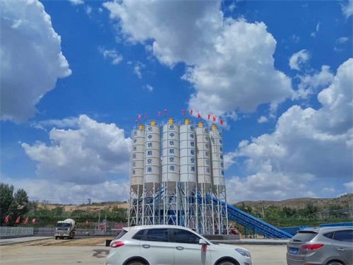 年產(chǎn)量50萬(wàn)m3的商砼攪拌站