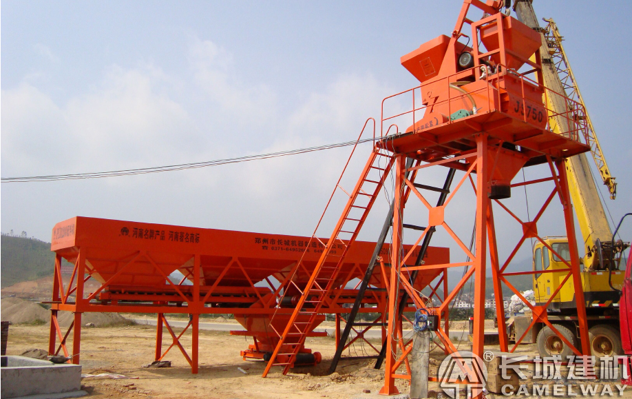 河南鄭州HZS25型混凝土攪拌站