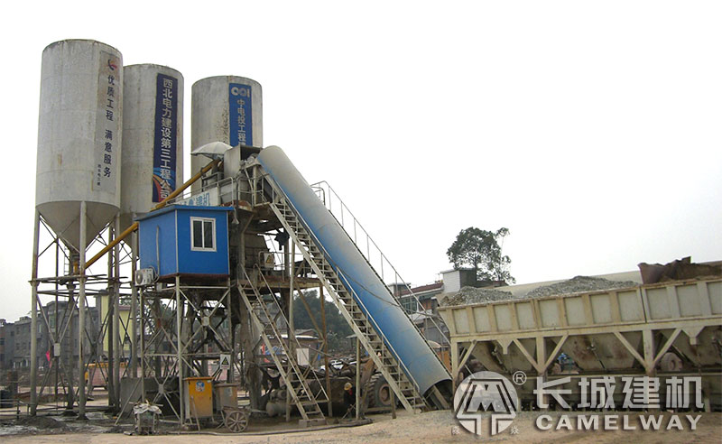 長城建機(jī)90型混凝土攪拌站