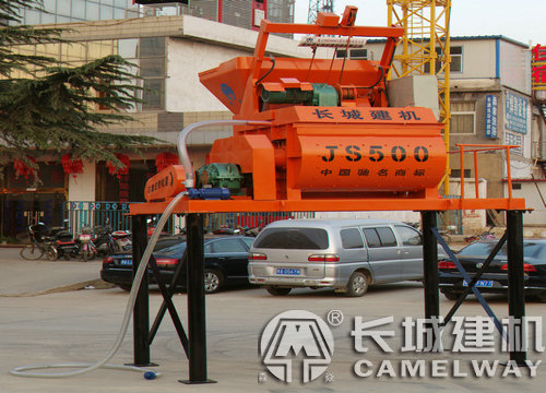小型混凝土攪拌機(jī)js500價(jià)格表多少錢