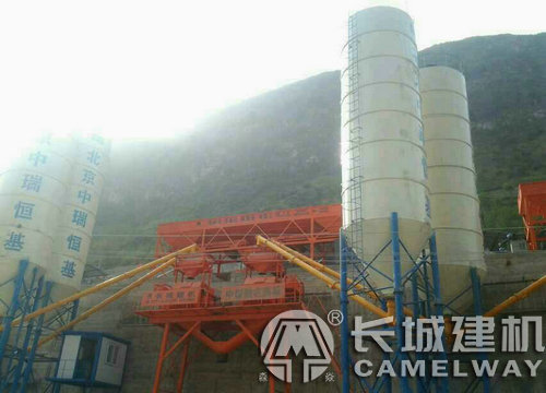 750混凝土攪拌站