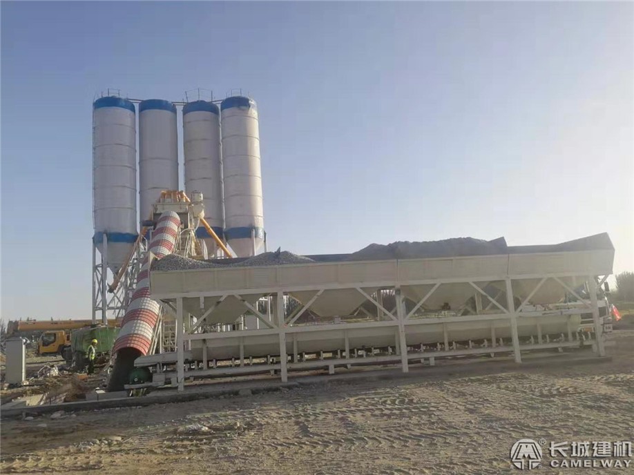 長(zhǎng)城90混凝土攪拌站客戶案例