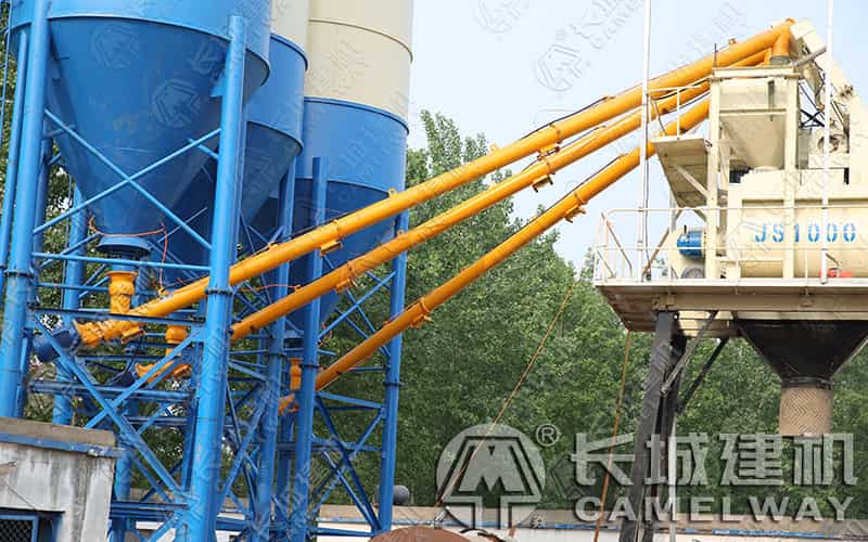 水泥攪拌站絞龍輸送系統(tǒng)的組成及保養(yǎng)技巧