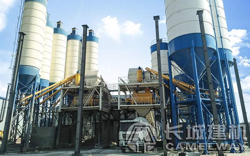 混凝土拌合站HZS240多少錢