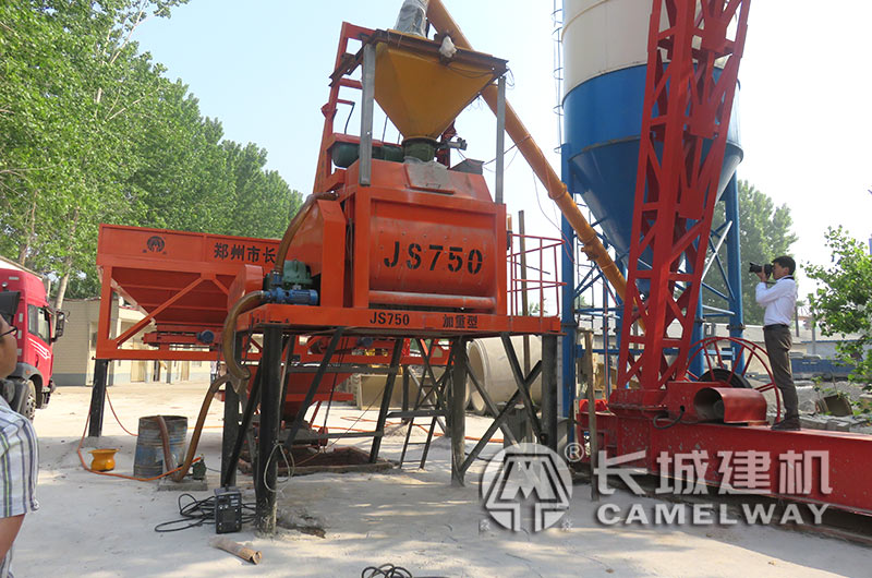 簡易750型攪拌站 簡易750型攪拌站