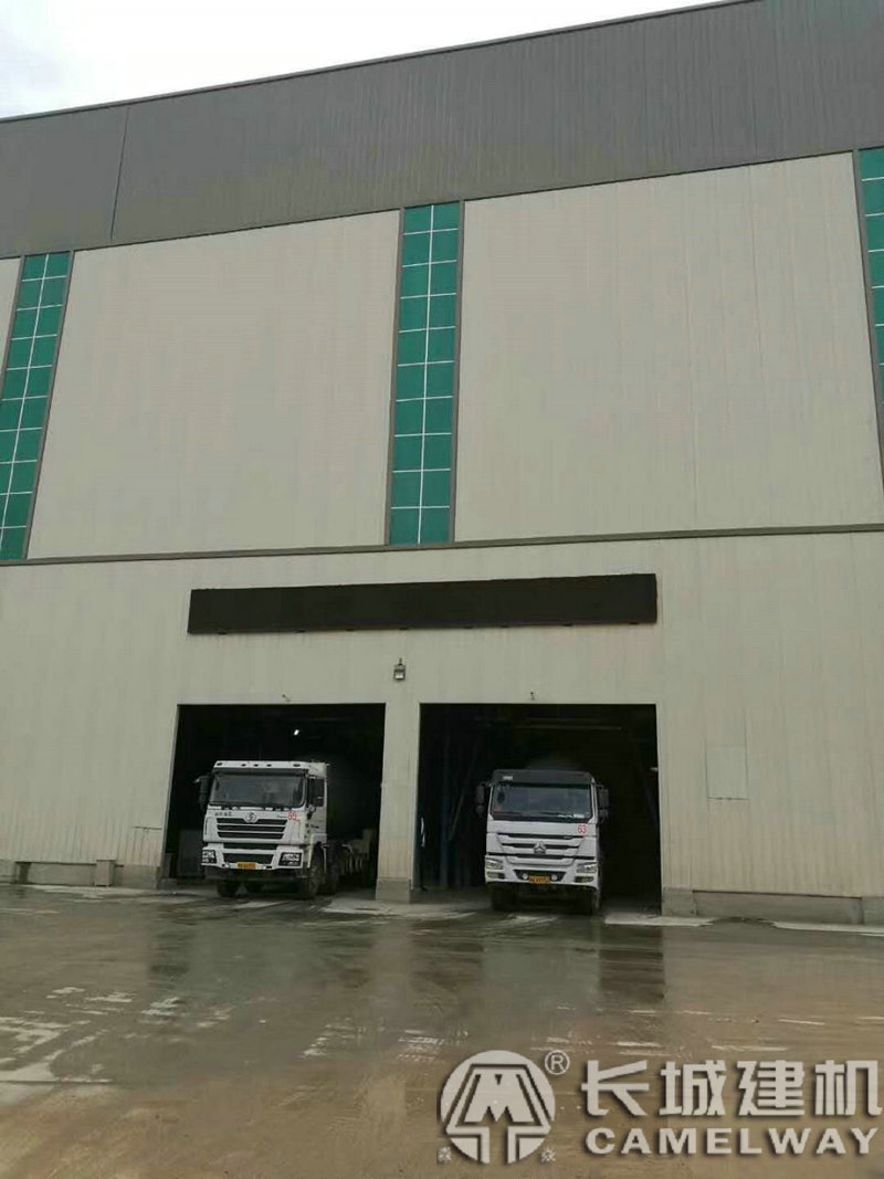 全封閉環(huán)保型商混站設(shè)備