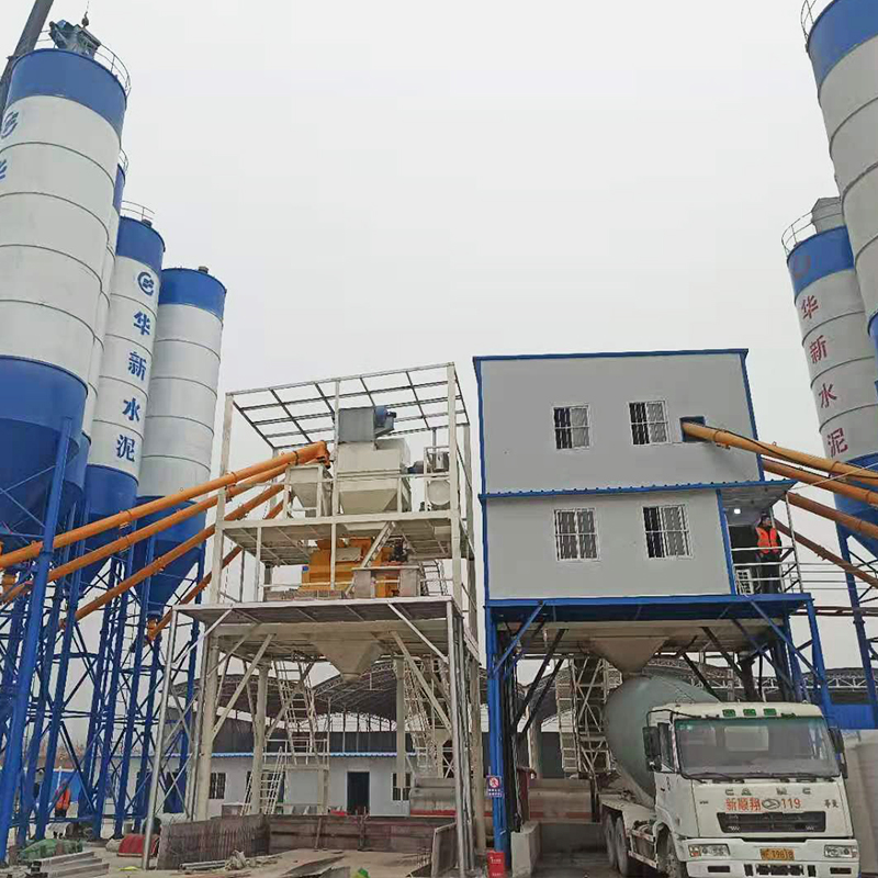 hzs180混凝土攪拌站每小時(shí)能生產(chǎn)多少混凝土？