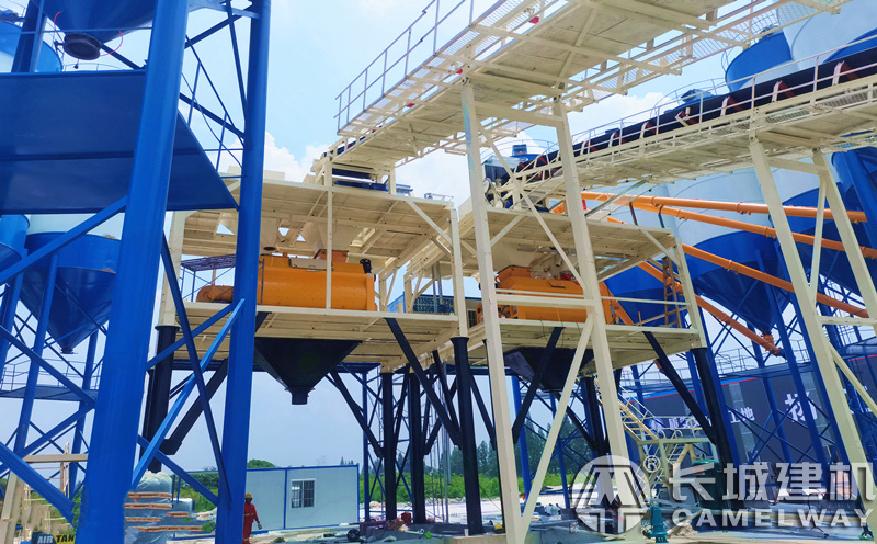 浙江雙270攪拌站調試