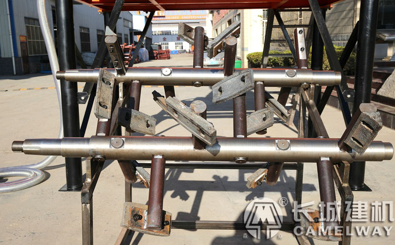 750攪拌機粗軸特寫 750攪拌機粗軸特寫