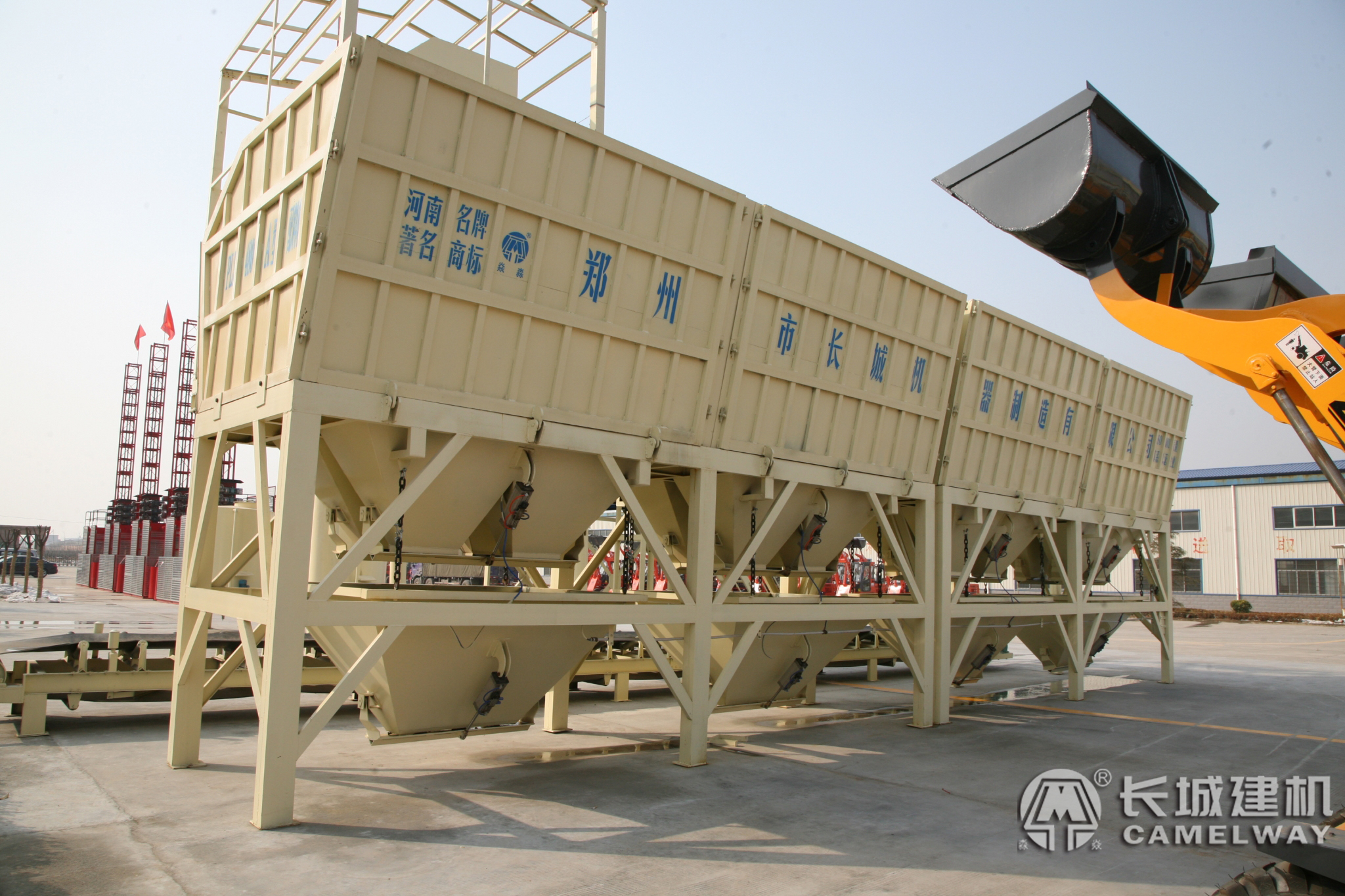 攪拌站中的混凝土配料機多少錢一臺？